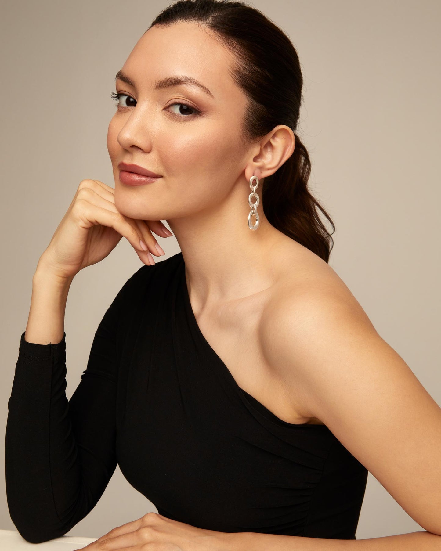 Uno de 50 "YOLO" Earrings-Silver