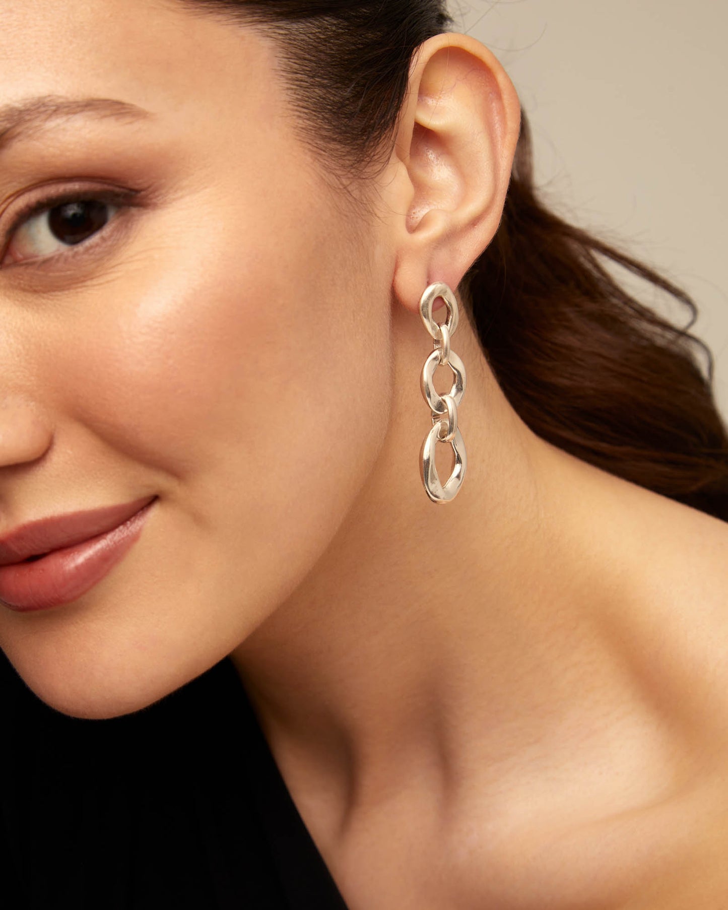 Uno de 50 "YOLO" Earrings-Silver