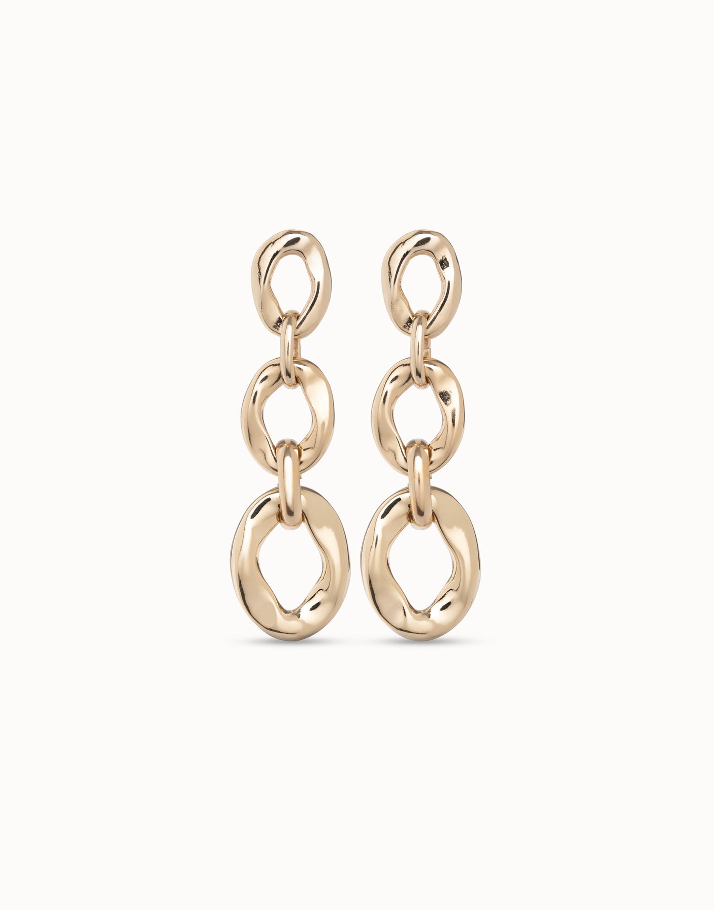 Uno de 50 "YOLO" Earrings-Gold