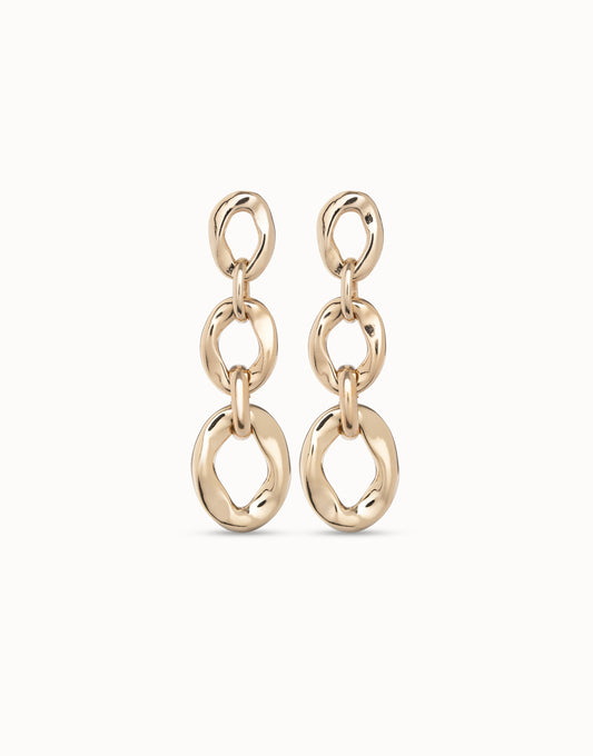 Uno de 50 "YOLO" Earrings-Gold