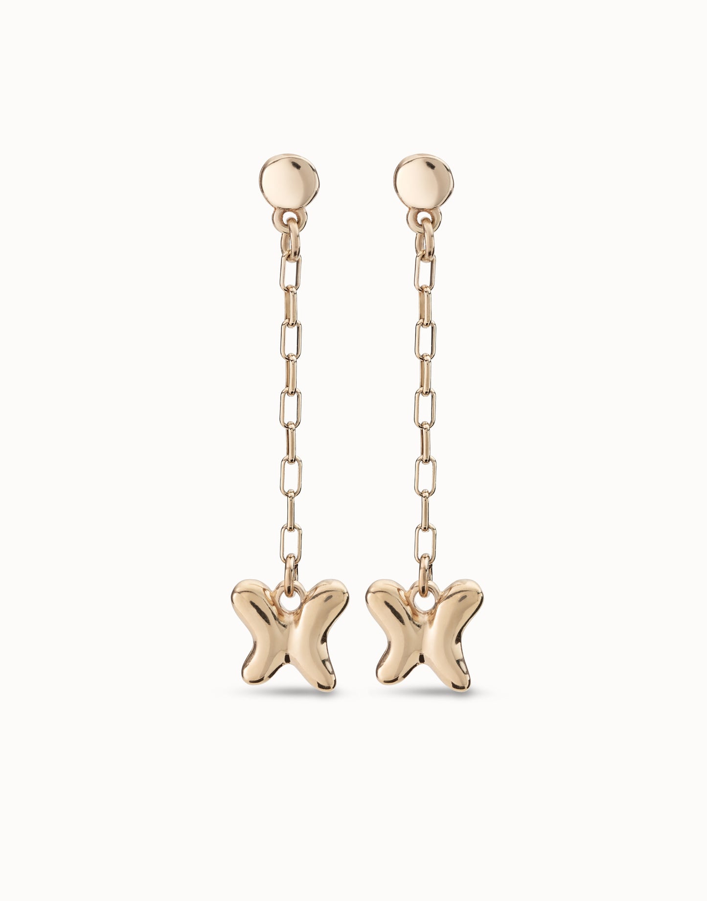 Uno de 50 "Wings" Earrings-Gold