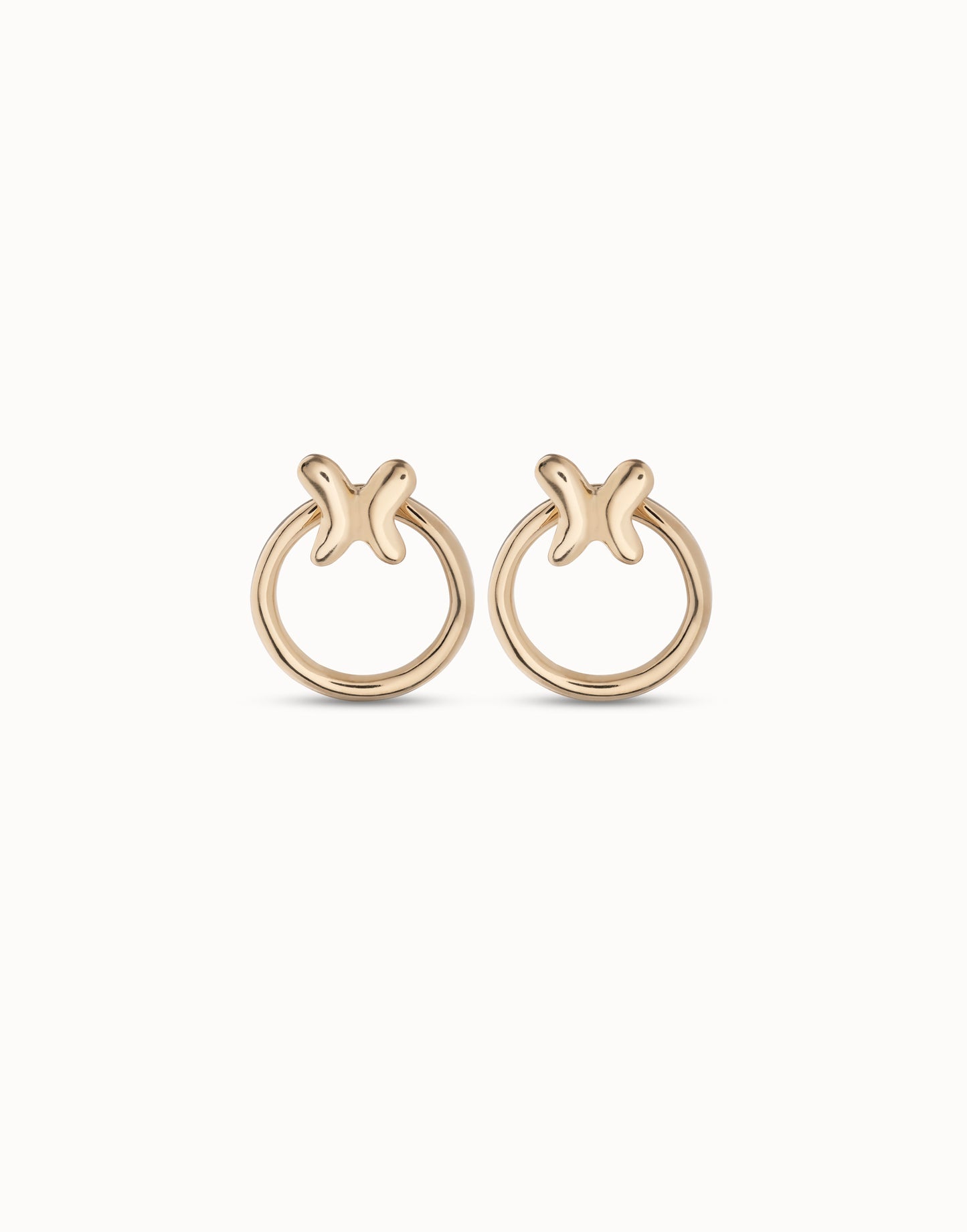Uno de 50 "Butterfly Effect" Earrings-Gold