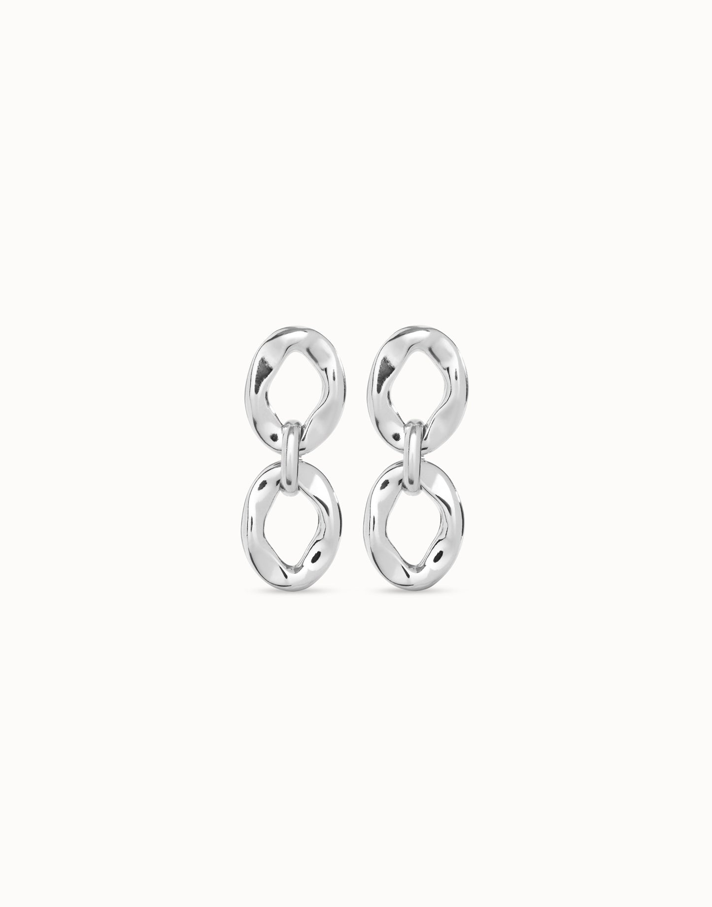 Uno de 50 "Groovy" Earrings-Silver
