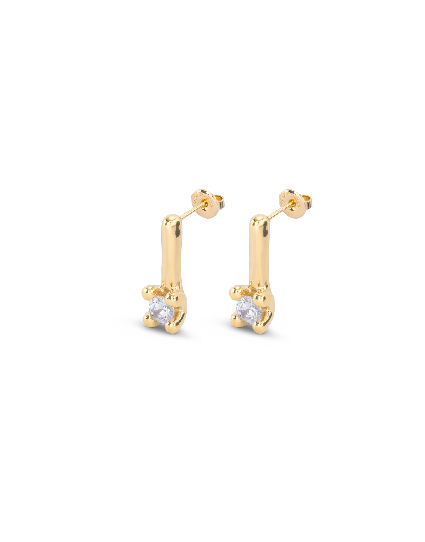 Uno de 50 "Divine" Earrings-Gold
