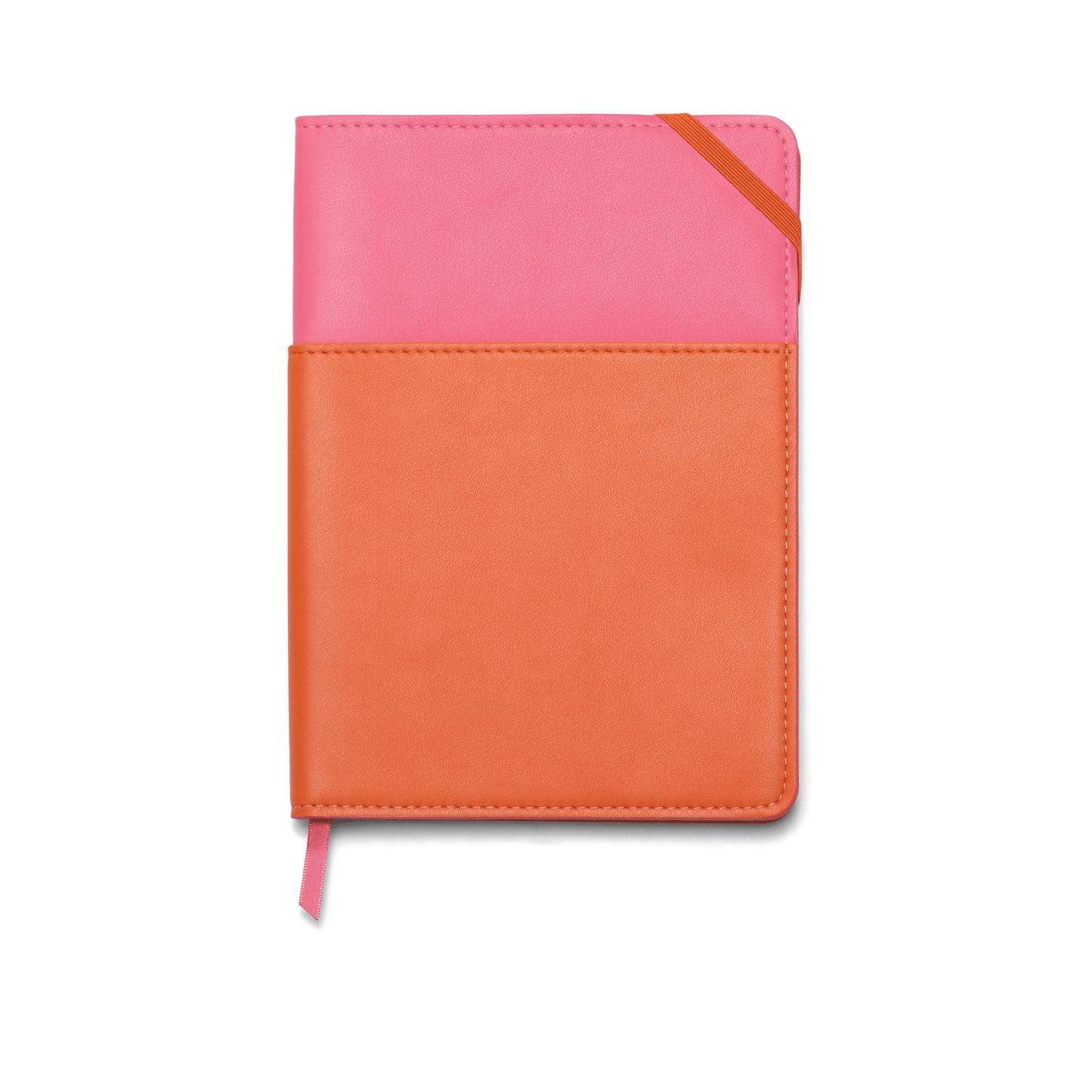 Designworks Ink Vegan Leather Pocket Journal - Pink + Chili