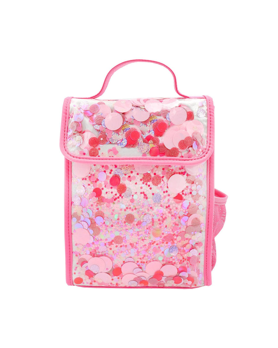Packed Party "Pink Party" Confetti Insulated Lunchbox