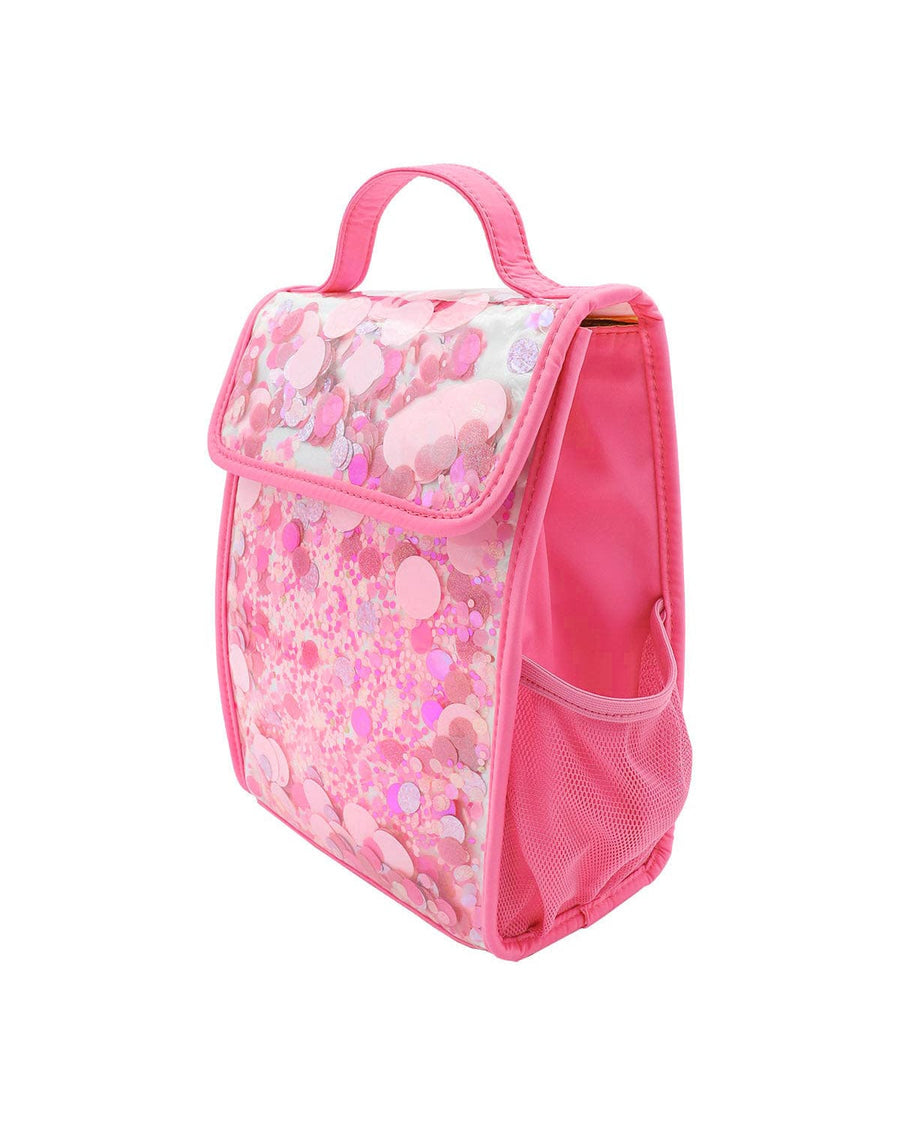 Packed Party "Pink Party" Confetti Insulated Lunchbox