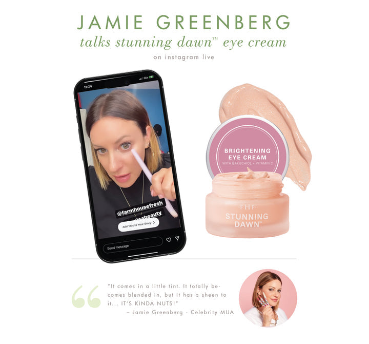 Farmhouse Fresh “Stunning Dawn”Serum Brightening Eye Treatment