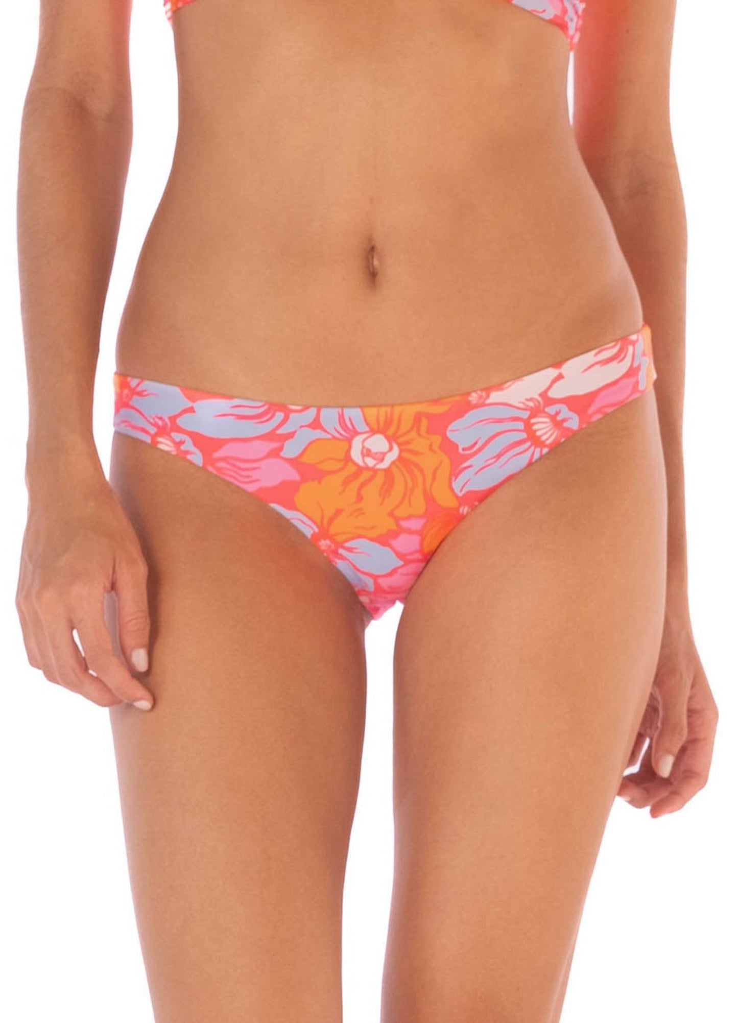 Maaji Swimwear "Flower Scape" Flirt Thin Side Bikini Bottom