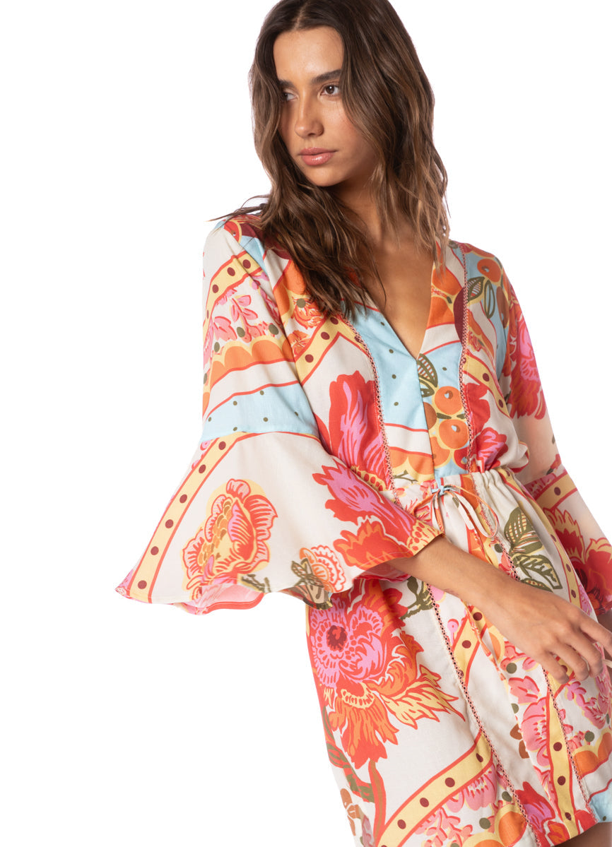 Maaji Swimwear "Floral Groove" Joy Kaftan