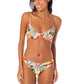 Maaji Swim "Neon Leafy" Sublimity Regular Rise Classic Bikini Bottom