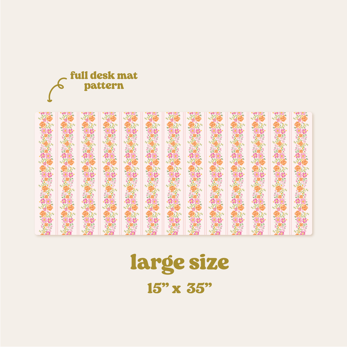 The Darling Effect Style Station Desk Mat-Petal Parade Pink