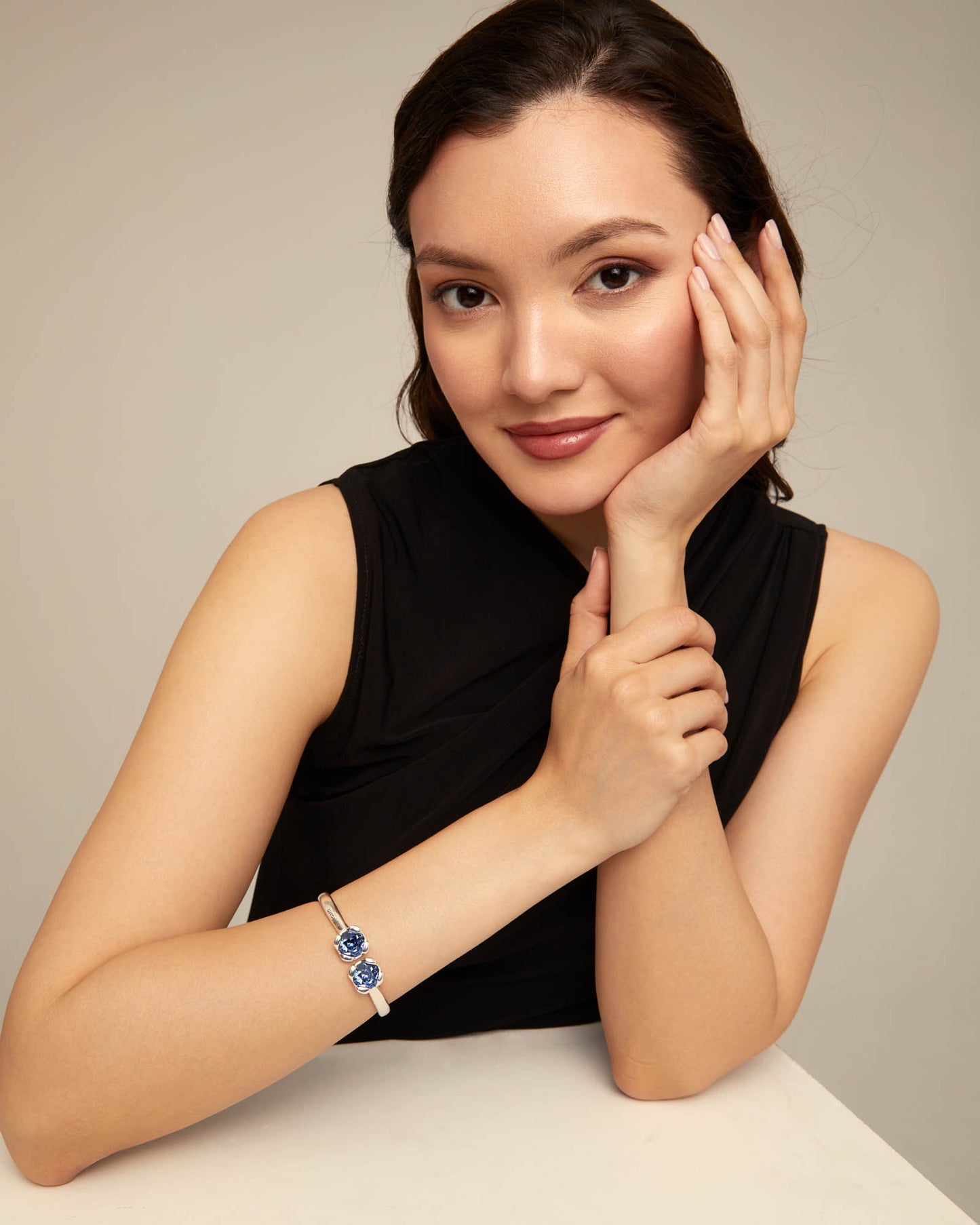 Uno de 50 "Aura Blue" Bracelet-Silver
