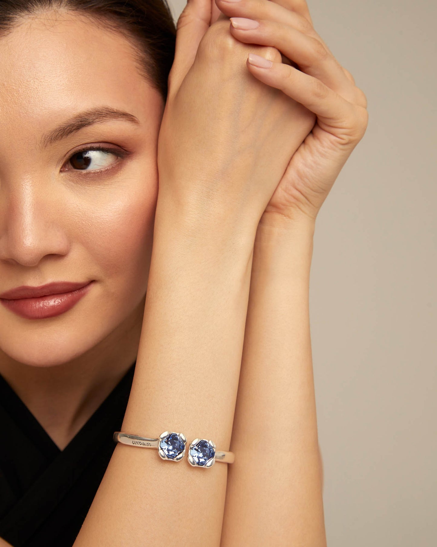 Uno de 50 "Aura Blue" Bracelet-Silver