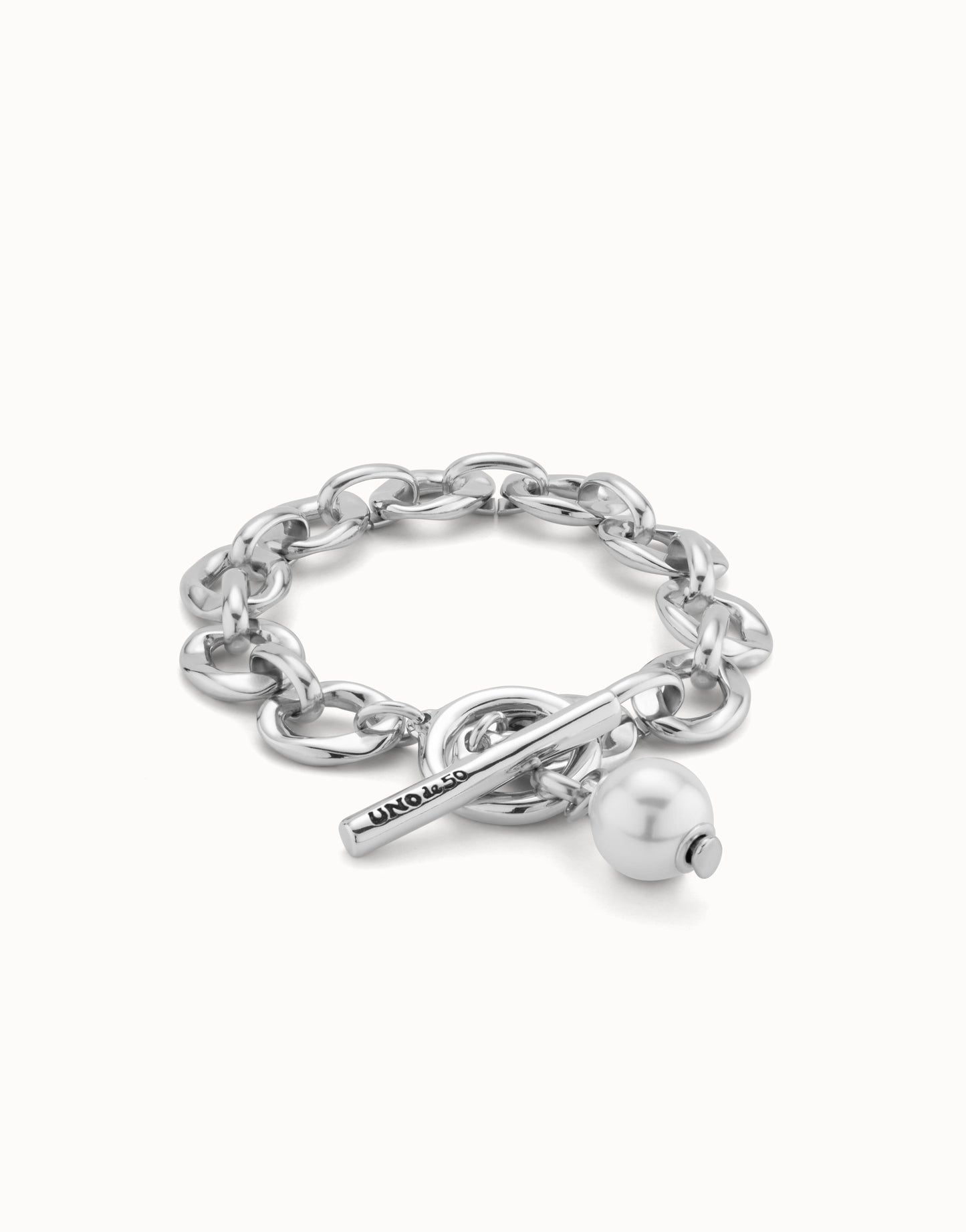 Uno de 50 "YOLO" Bracelet-Silver