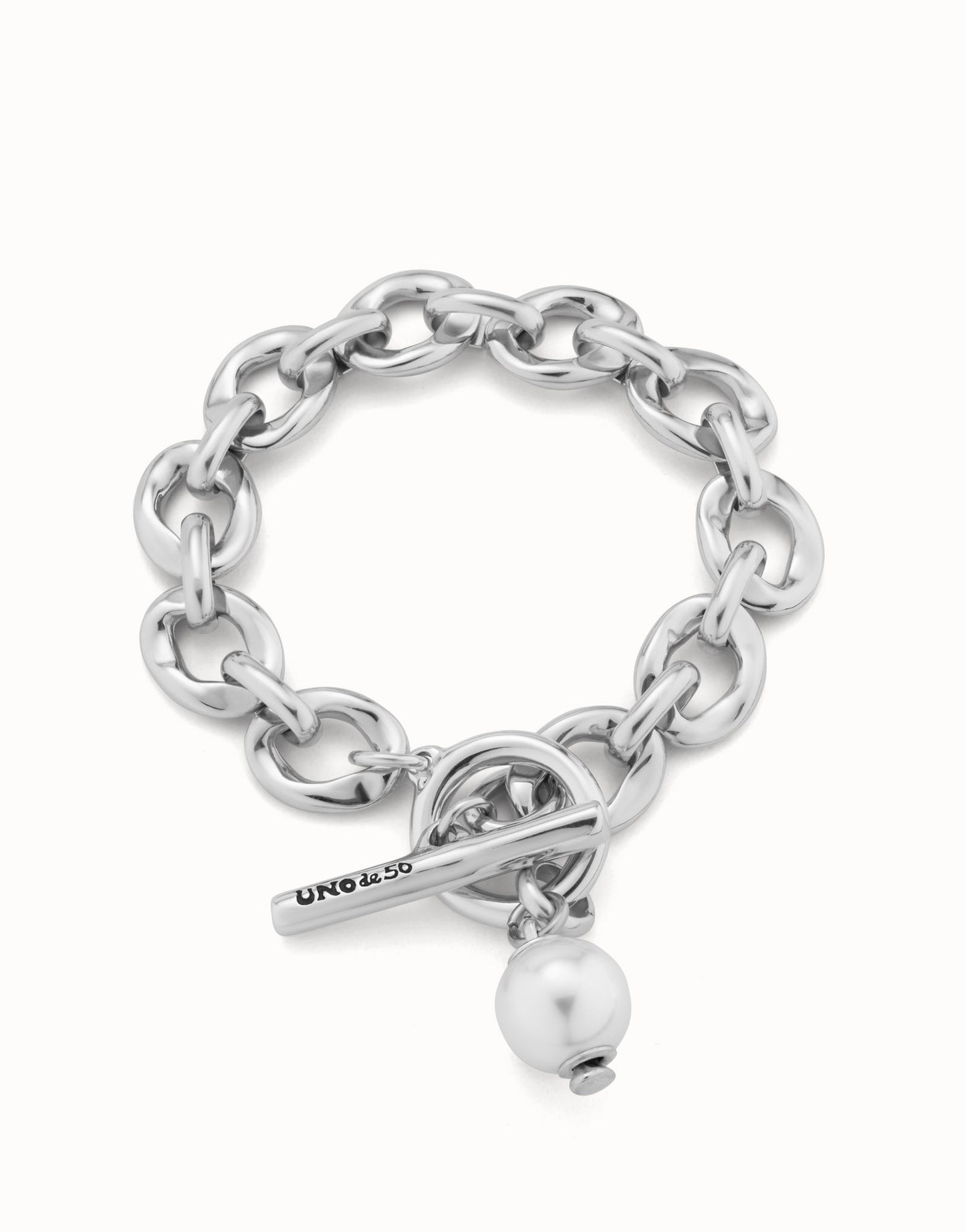 Uno de 50 "YOLO" Bracelet-Silver
