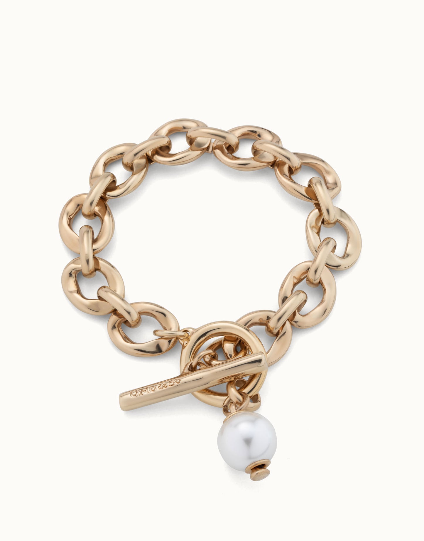 Uno de 50 "YOLO" Bracelet-Gold