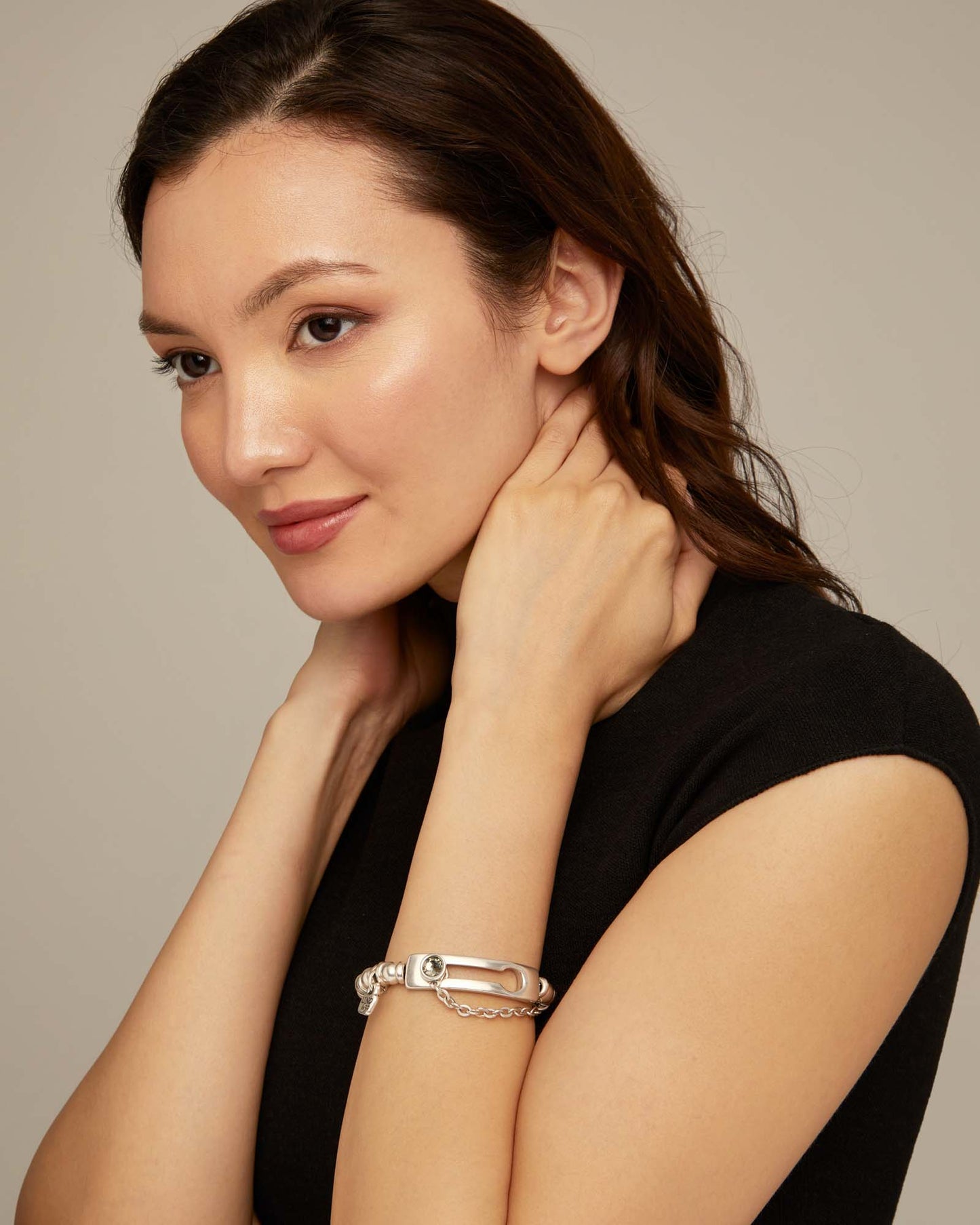 Uno de 50 "Empower" Bracelet-Silver