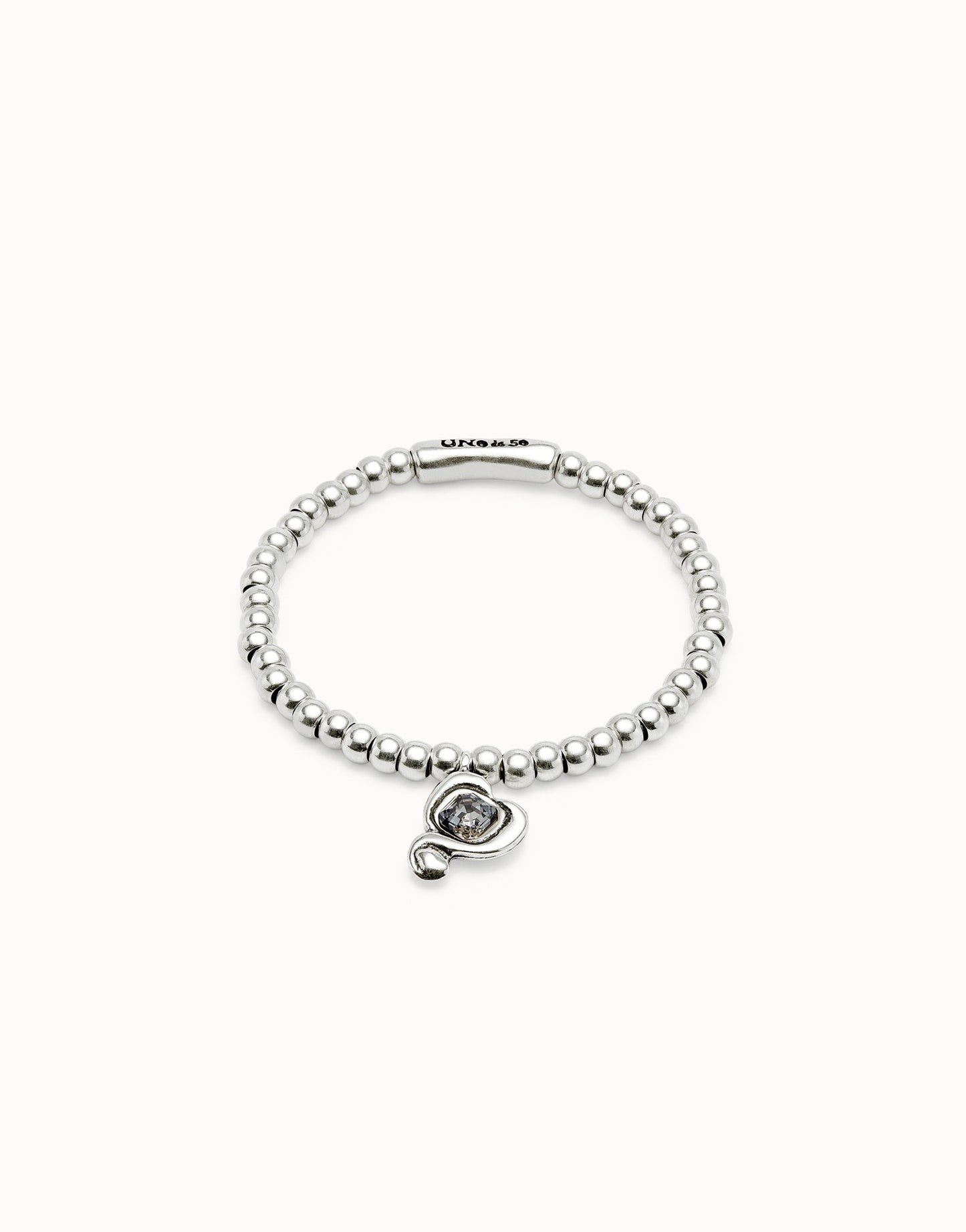 Uno de 50 "Be Expressive" Bracelet- Silver/Grey