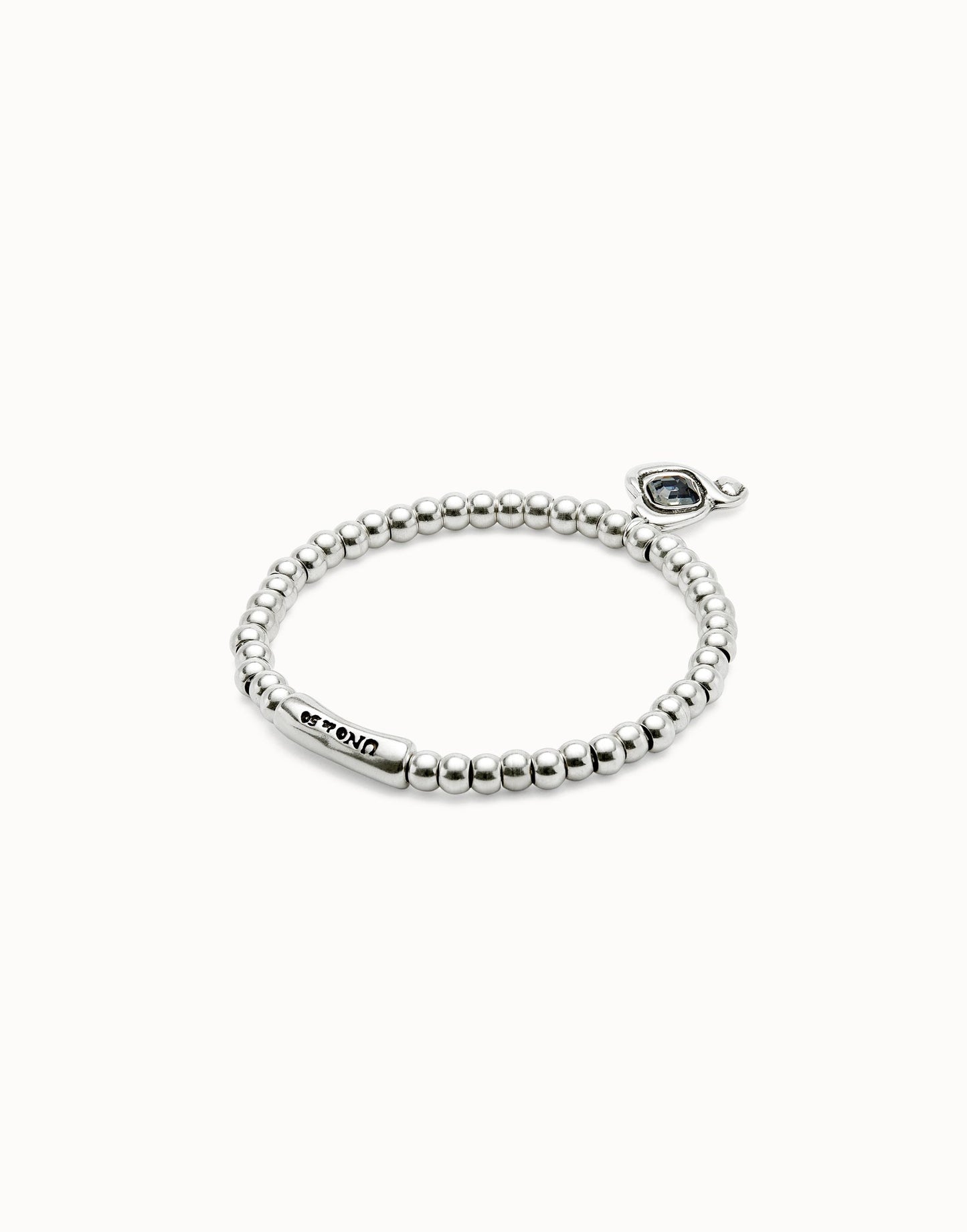 Uno de 50 "Be Expressive" Bracelet- Silver/Grey