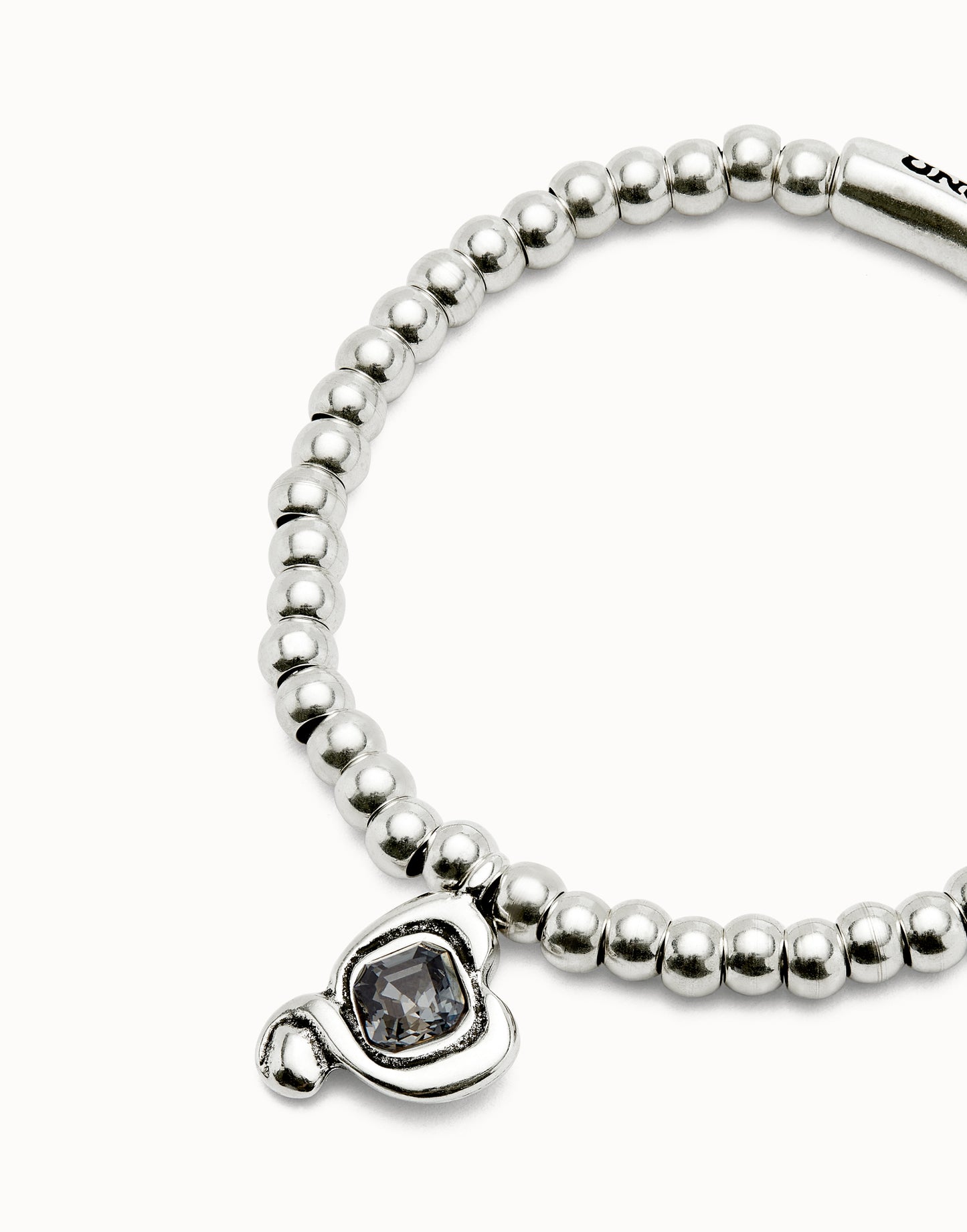 Uno de 50 "Be Expressive" Bracelet- Silver/Grey