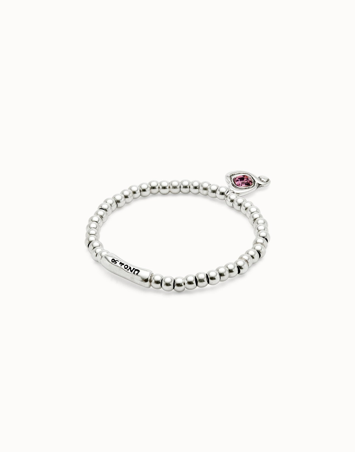 Uno de 50 "Be Expressive" Bracelet-Silver/Rose
