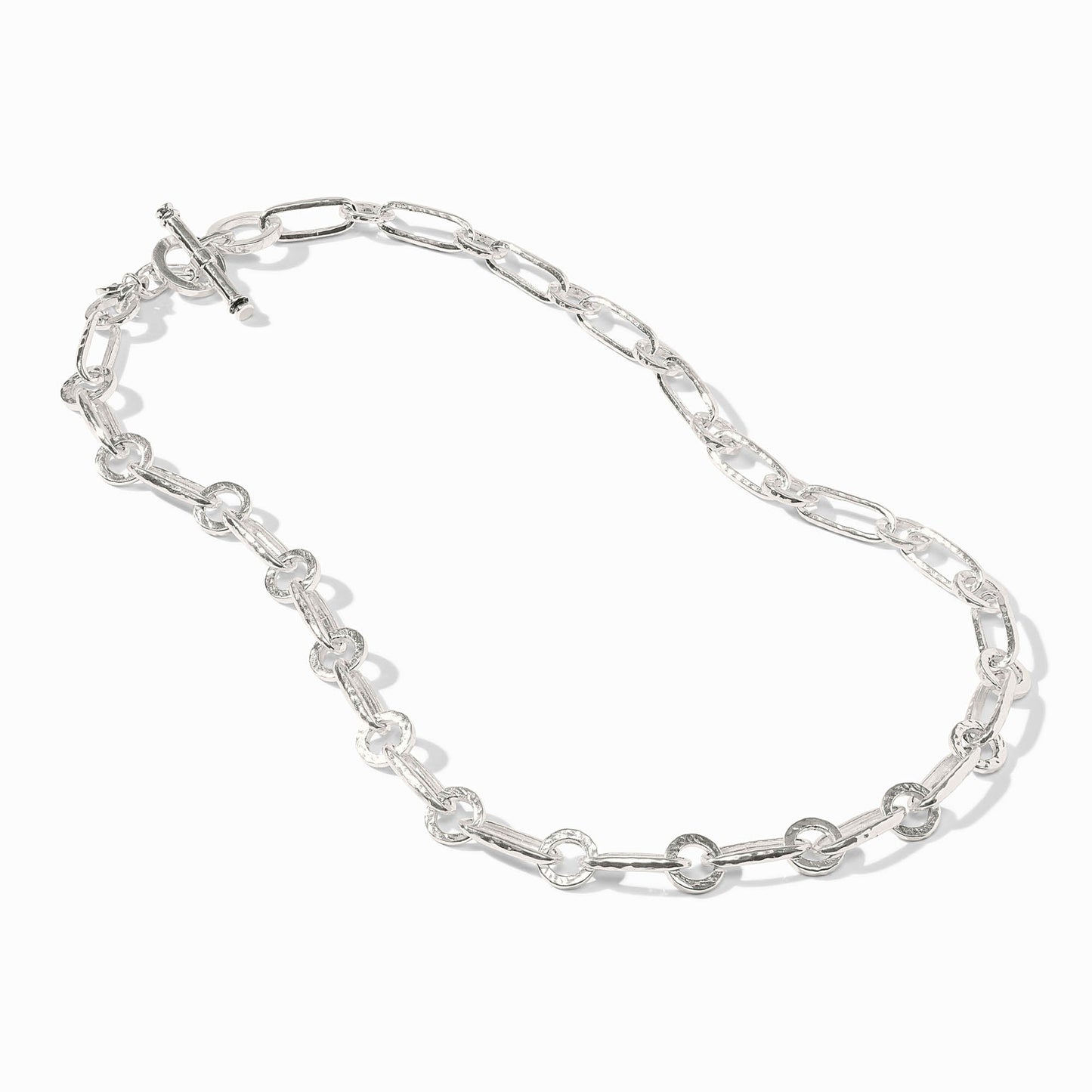 Julie Vos “Palladio” Link Necklace- Silver