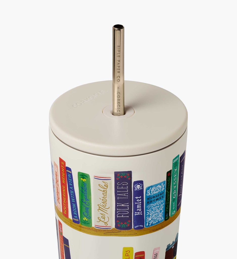 Corkcicle x Rifle Paper Co. “Book Club”- 24oz Cold Cup
