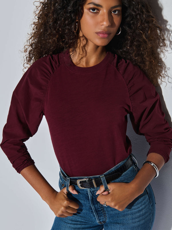 Nation LTD "Ruthie" Top-Bordeaux