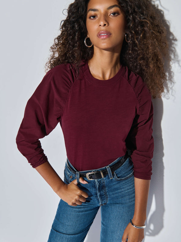 Nation LTD "Ruthie" Top-Bordeaux