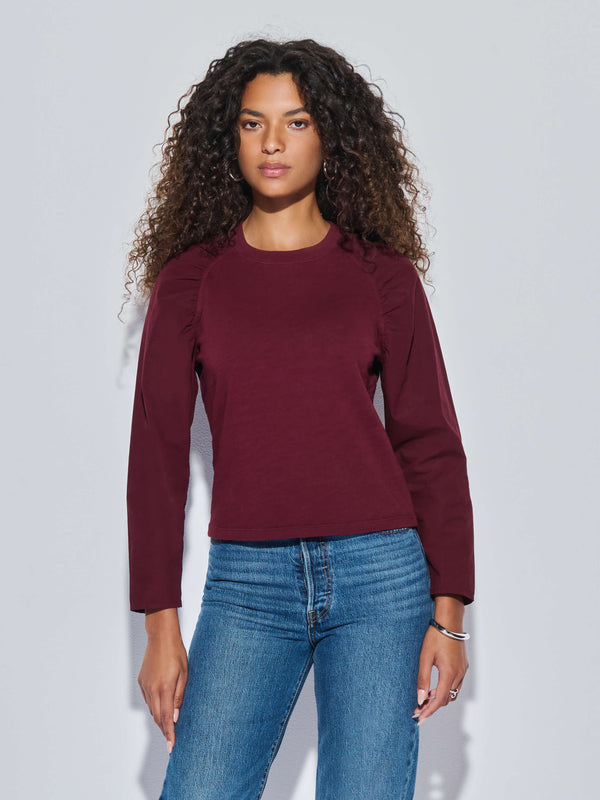 Nation LTD "Ruthie" Top-Bordeaux