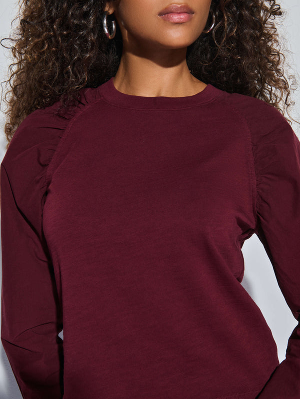 Nation LTD "Ruthie" Top-Bordeaux