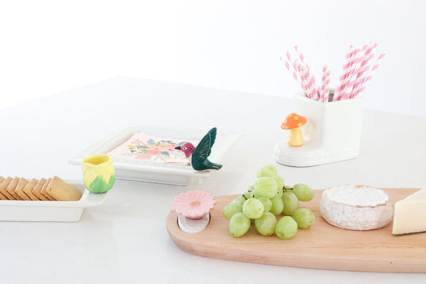 A41 Nora Fleming “Flower Power” (Gerbera Daisy) Mini