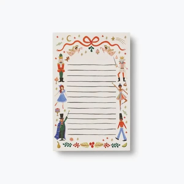Rifle Paper Co. "Santa's List" Notepad