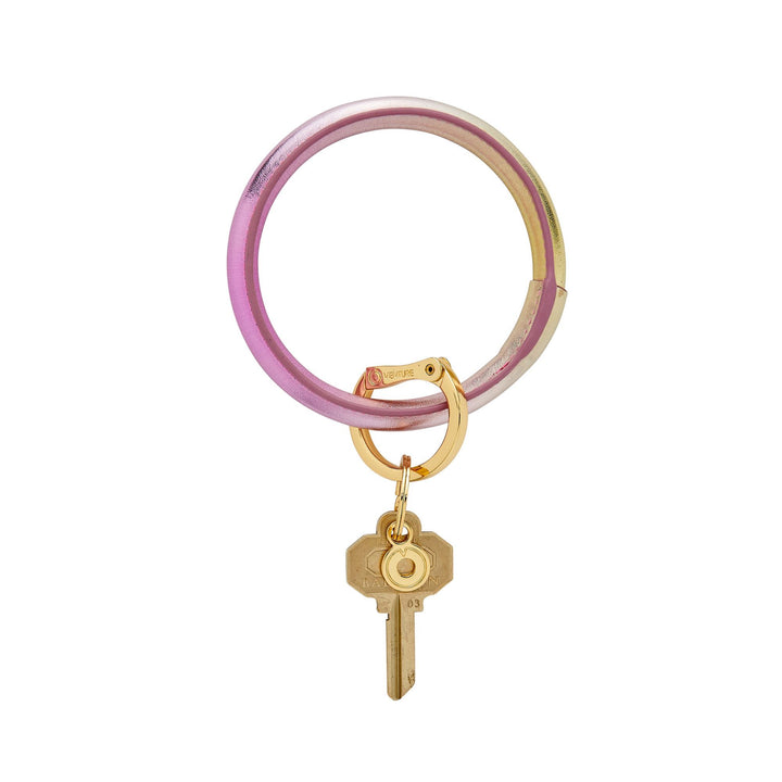 Oventure Big O® Leather Key Ring - Ombré Rosé