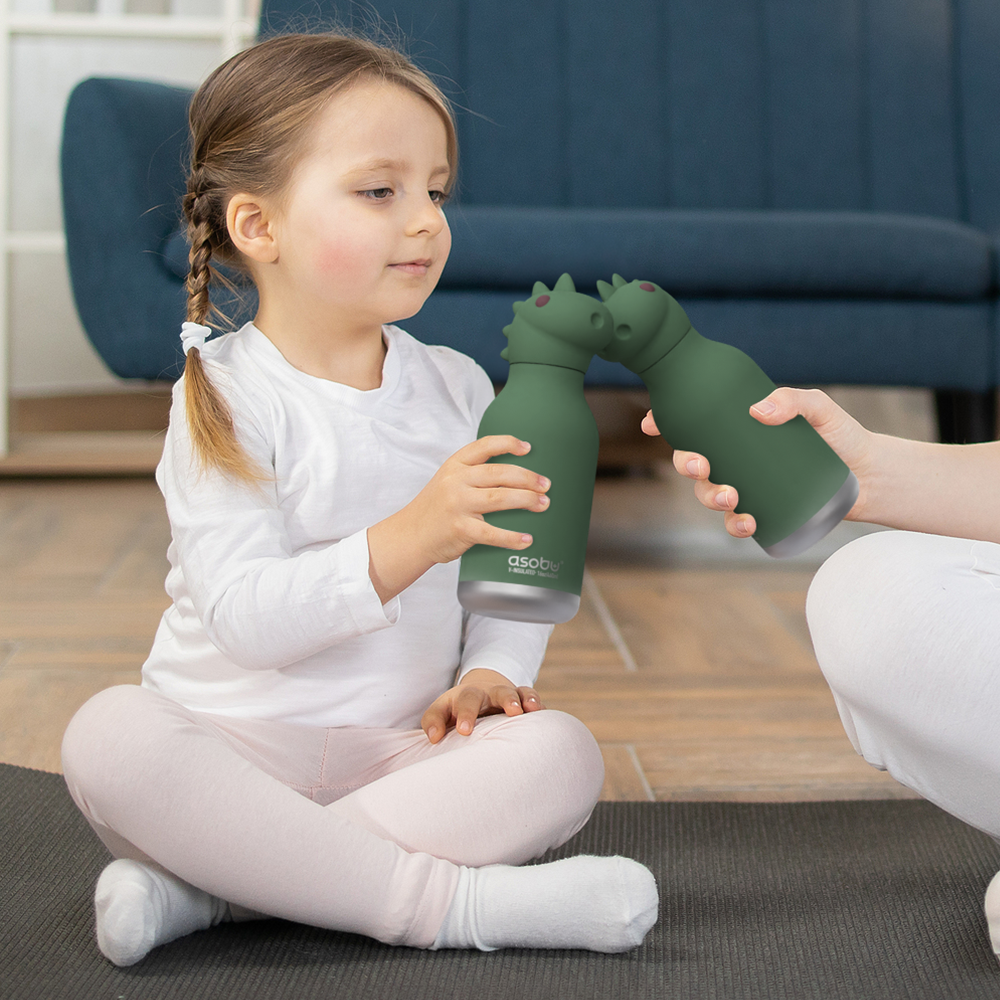 ASOBU Bestie Water Bottle - Dinosaur