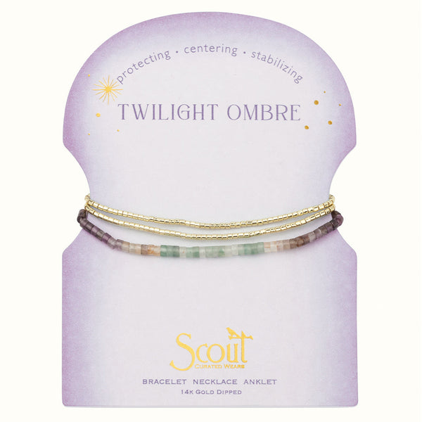Scout Curated Wears Ombre Stone Wrap - Twilight/Gold
