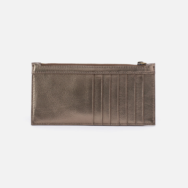 Hobo Bags “Carte” Wallet-Pewter