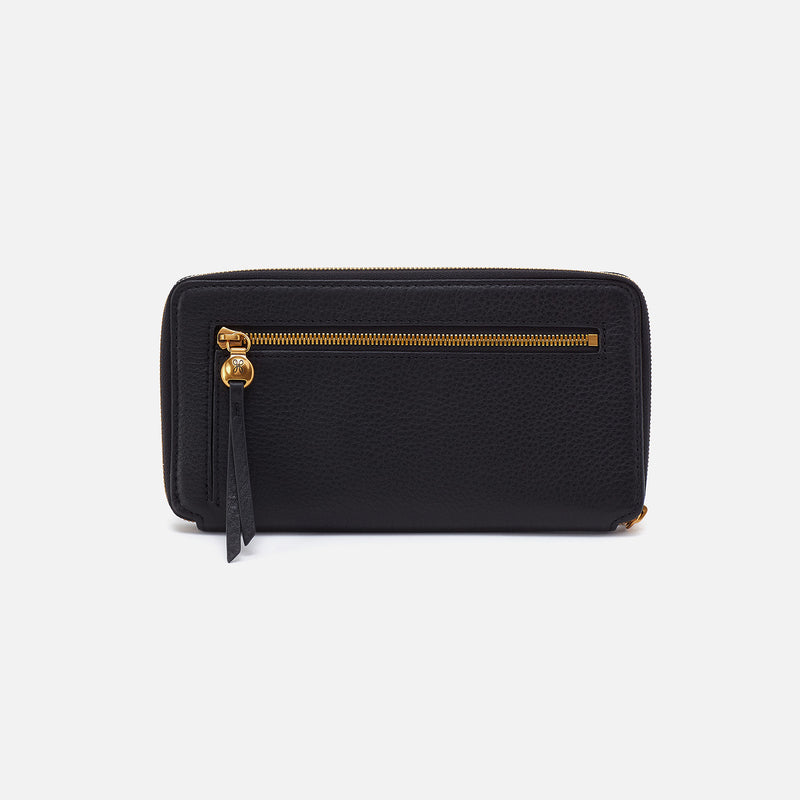 Hobo Bags "Hart" Large Wallet-Black