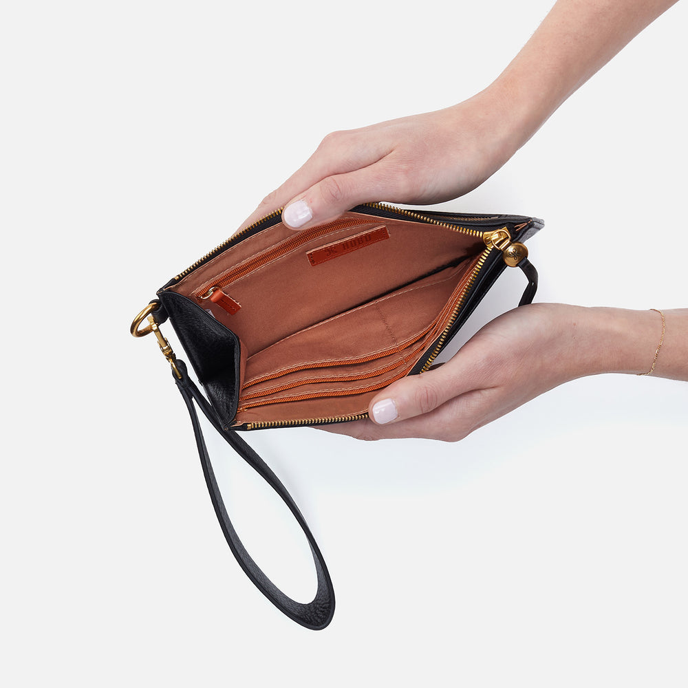 Hobo Bags "Hart" Wristlet-Black