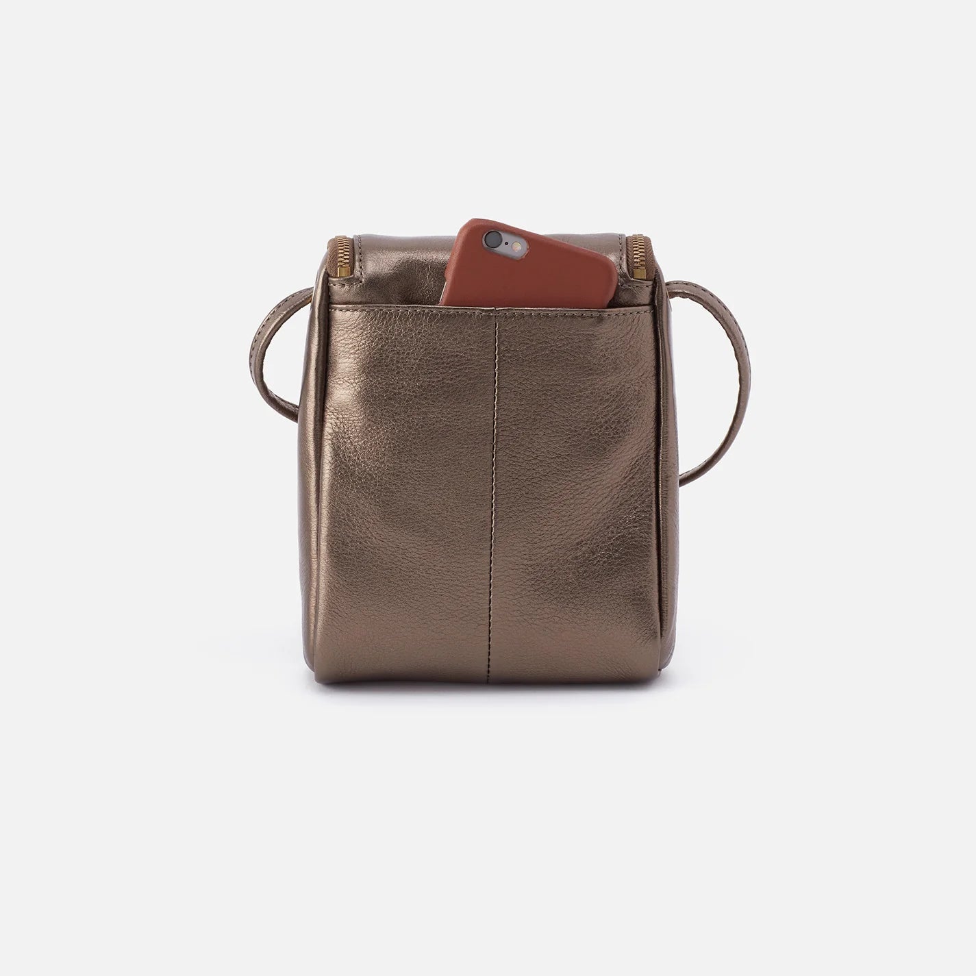 Hobo Bags “Fern” Crossbody-Metallic Pewter