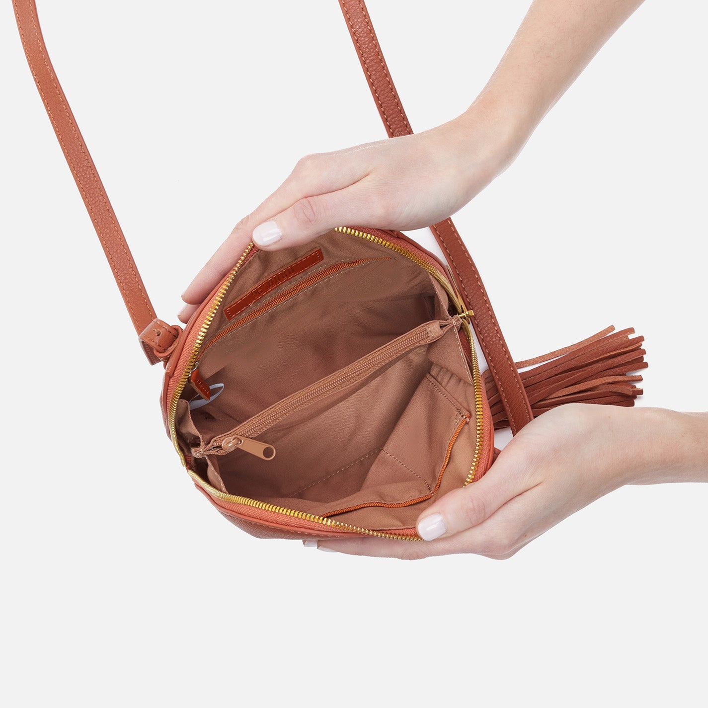 Hobo Bags "Nash" Crossbody-Cognac