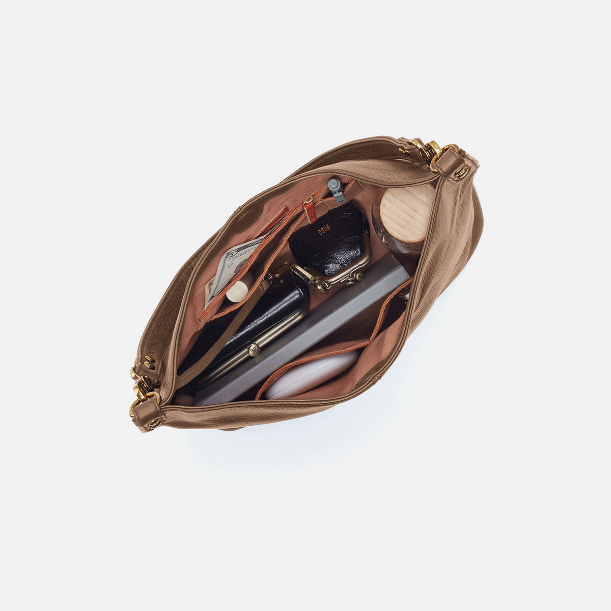 Hobo Bags "Pier" Shoulder Bag-Cedar Sagebrush