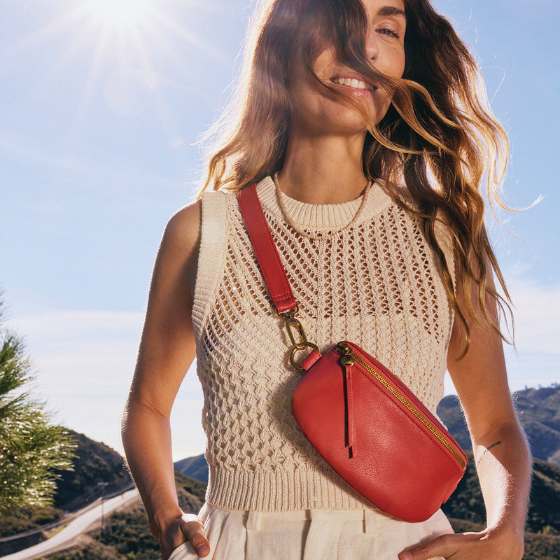 Hobo Bags "Fern" Belt Bag-Red Clay