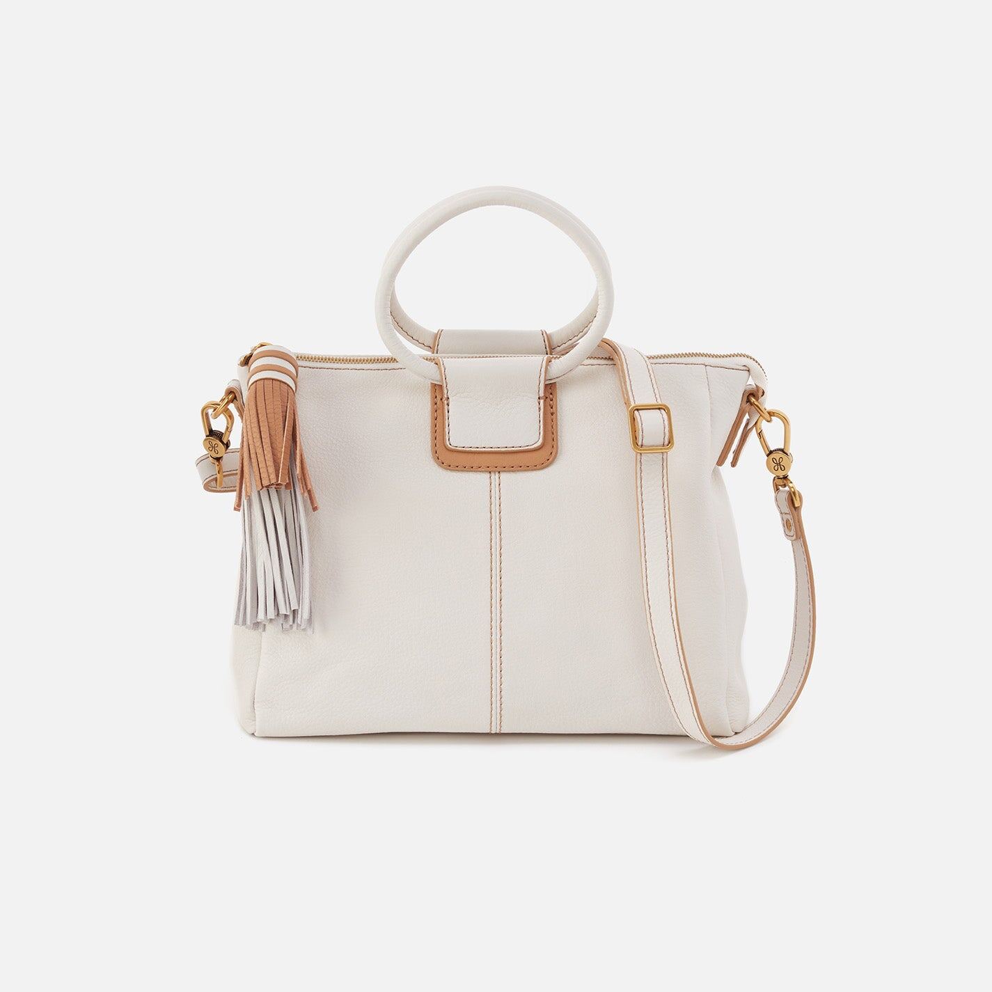 Hobo Bags "Sheila" Medium Satchel-White