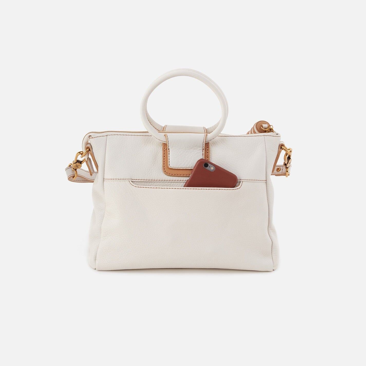 Hobo Bags "Sheila" Medium Satchel-White