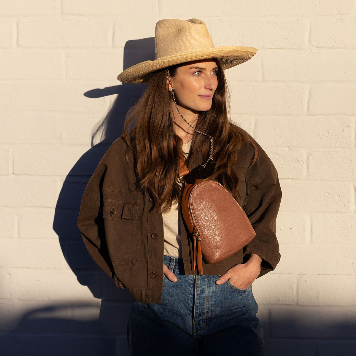 Hobo Bags “Fern” Sling - Warm Honey