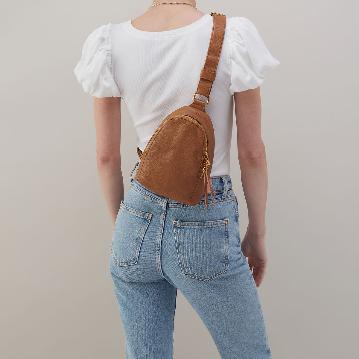 Hobo Bags “Fern” Sling - Warm Honey