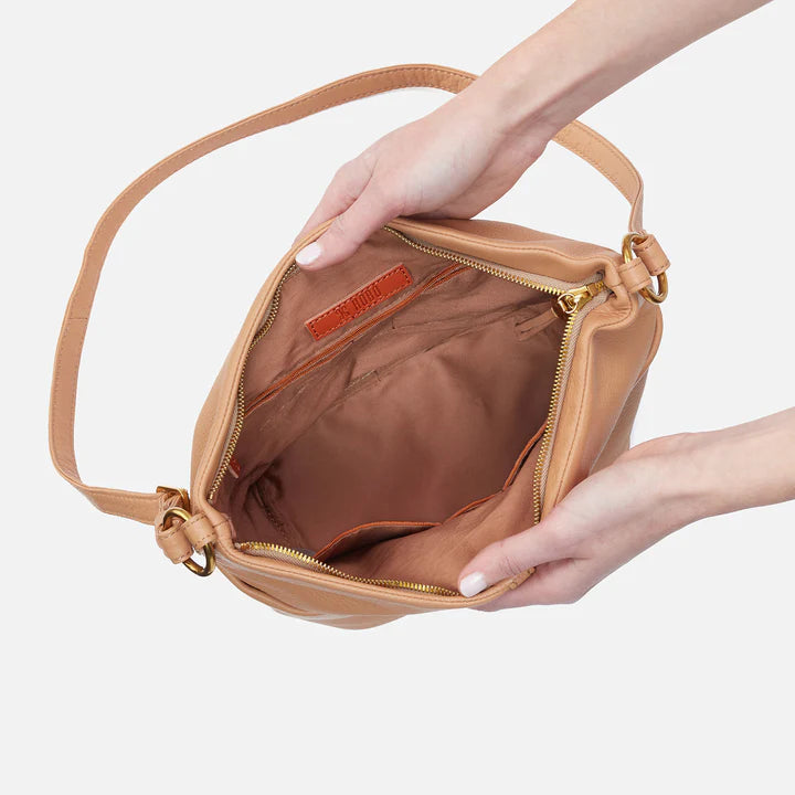 Hobo Bags “Fern” Bucket Crossbody -Sandstorm