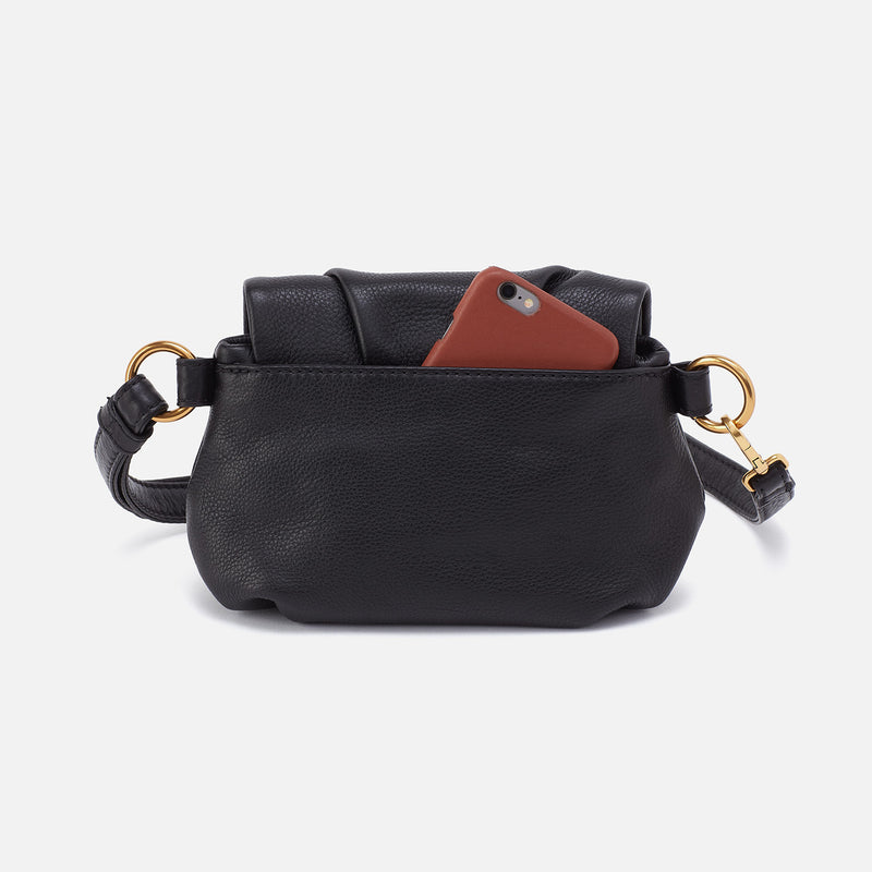 Hobo Bags “Harley” Crossbody Sling-Pebbled Black